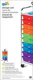 Honey-Can-Do CRT-01512 Carrito de 5 Gavetas para Carpetas
