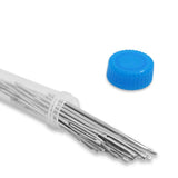 30 Paquetes de diferentes tamaños Agujas romas para ojos grandes Agujas de coser con botella transparente Agujas de costura SourceTon Hilos de acero Agujas de punto (5,2 cm, 6 cm y 7 cm) para bricolaje