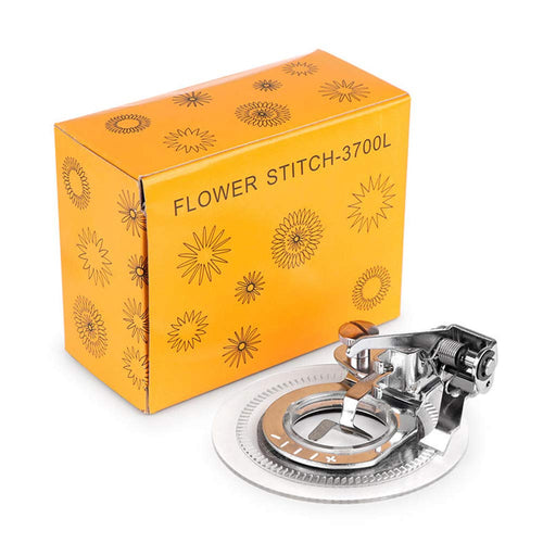 Prensatelas Punto de Flor Margarita Modelo 3700L Diseño Circular