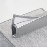 InterDesign 04473 Aldo Fabric Hanging Closet Storage Organizer, for Clothing, Sweaters, Shoes, Accessories, Gray, 6 Shelves