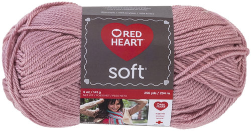 Red Heart E728.9770 Lana Suave, Rosa Blush