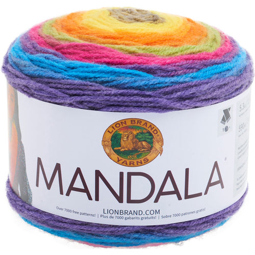 Lion Brand Yarn 525-200 Mandala de Lana, GNOME, 1, 1