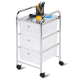 Honey-Can-Do CRT-01512 Carrito de 5 Gavetas para Carpetas