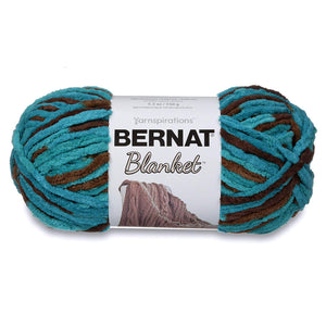 Bernat Blanket Yarn, 5.3 oz, Mallard Wood, 1 Ball