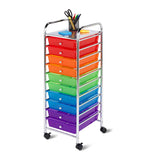 Honey-Can-Do CRT-01512 Carrito de 5 Gavetas para Carpetas
