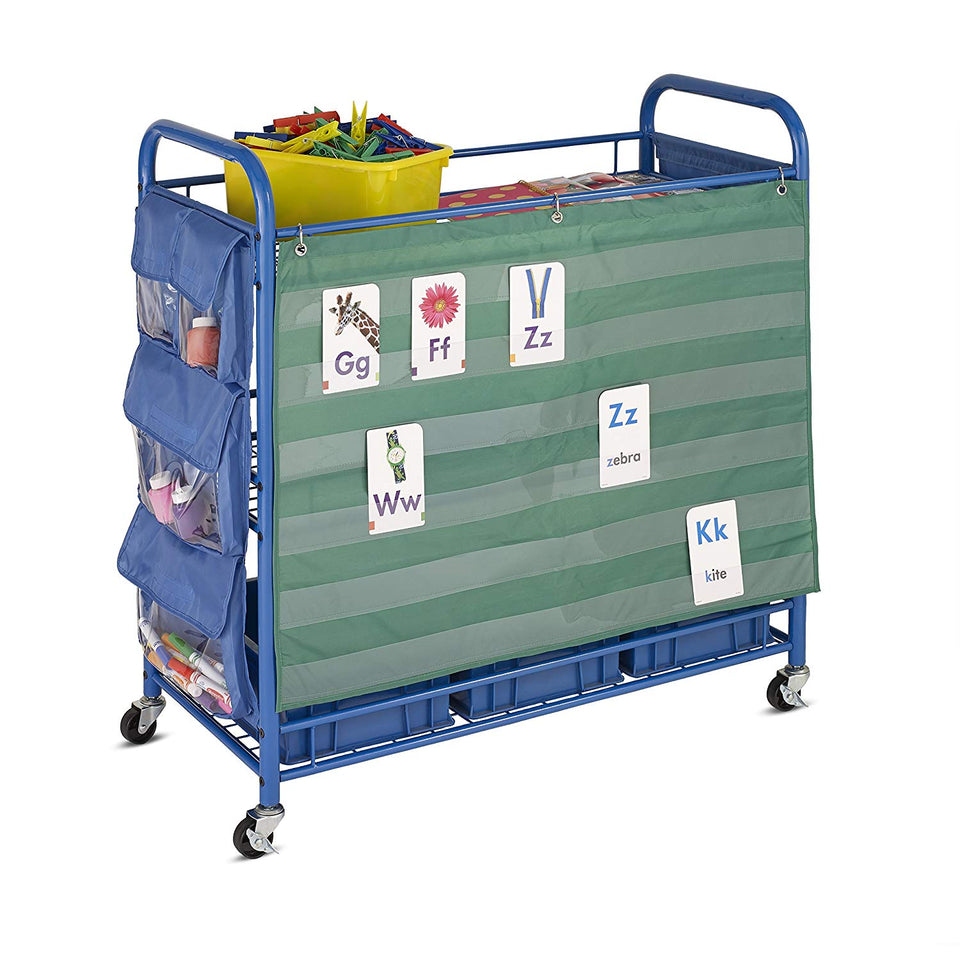 Honey-Can-Do CRT-01512 Carrito de 5 Gavetas para Carpetas