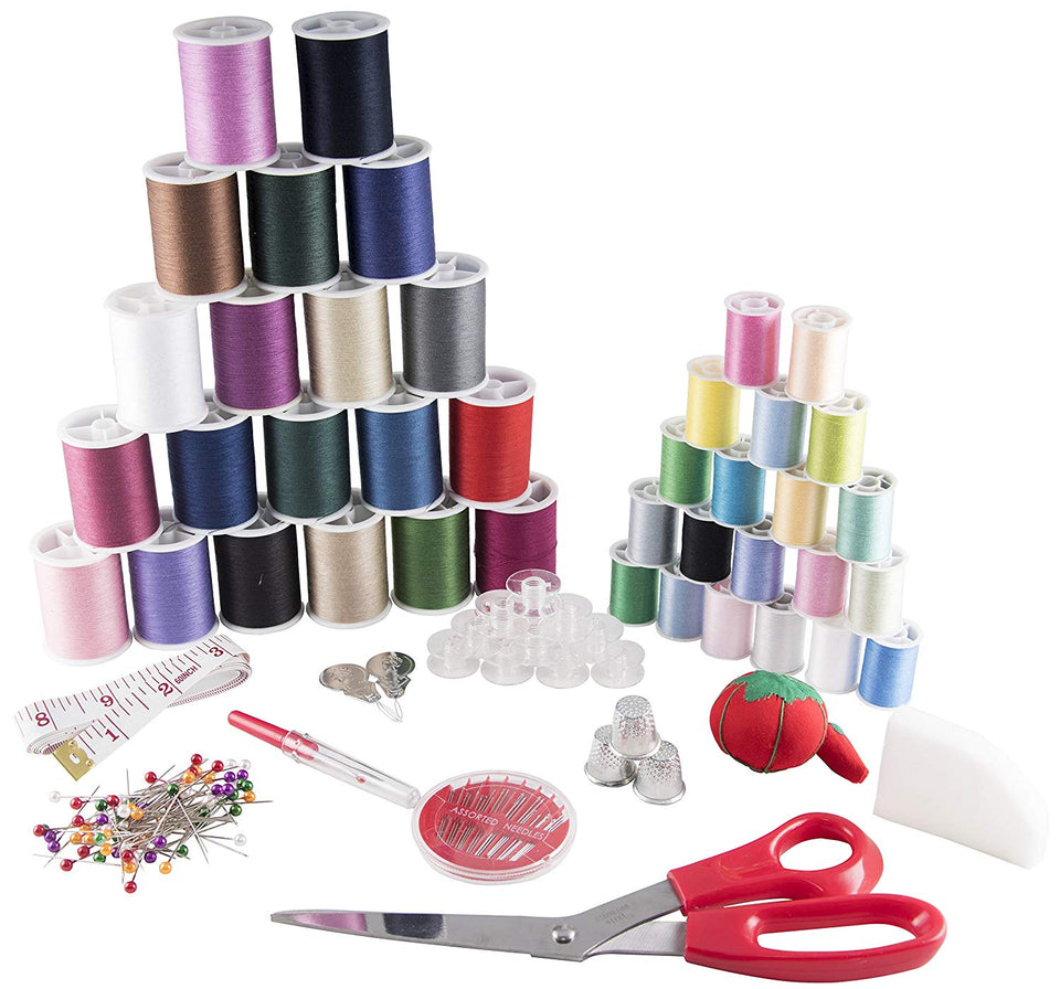 Singer Sew Essentials - Accesorios de costura y sistema de almacenamiento, 166 piezas