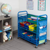 Honey-Can-Do CRT-01512 Carrito de 5 Gavetas para Carpetas